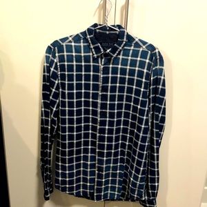 Zara Relaxed fit Plaid shirt